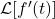 \mathcal{L}[f'(t)]