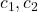 c_1, c_2
