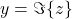 y = \Im\{z\}