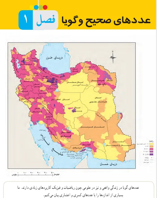 فصل اول ریاضی سال هشتم