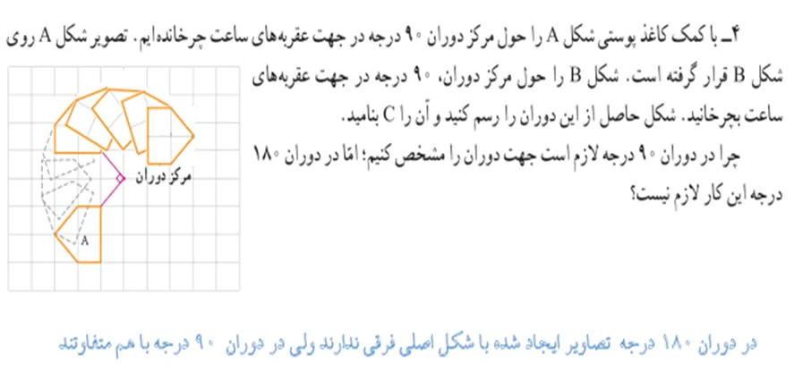 فعالیت صفحه 49 ریاضی هفتم