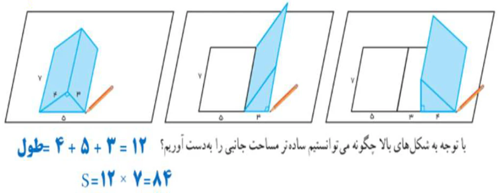 جواب فعالیت دوم صفحه ۷۶ ریاضی هفتم