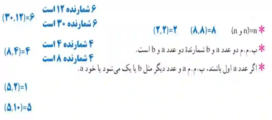 جواب سوال 6 تمرین صفحه ۶۴ ریاضی هفتم